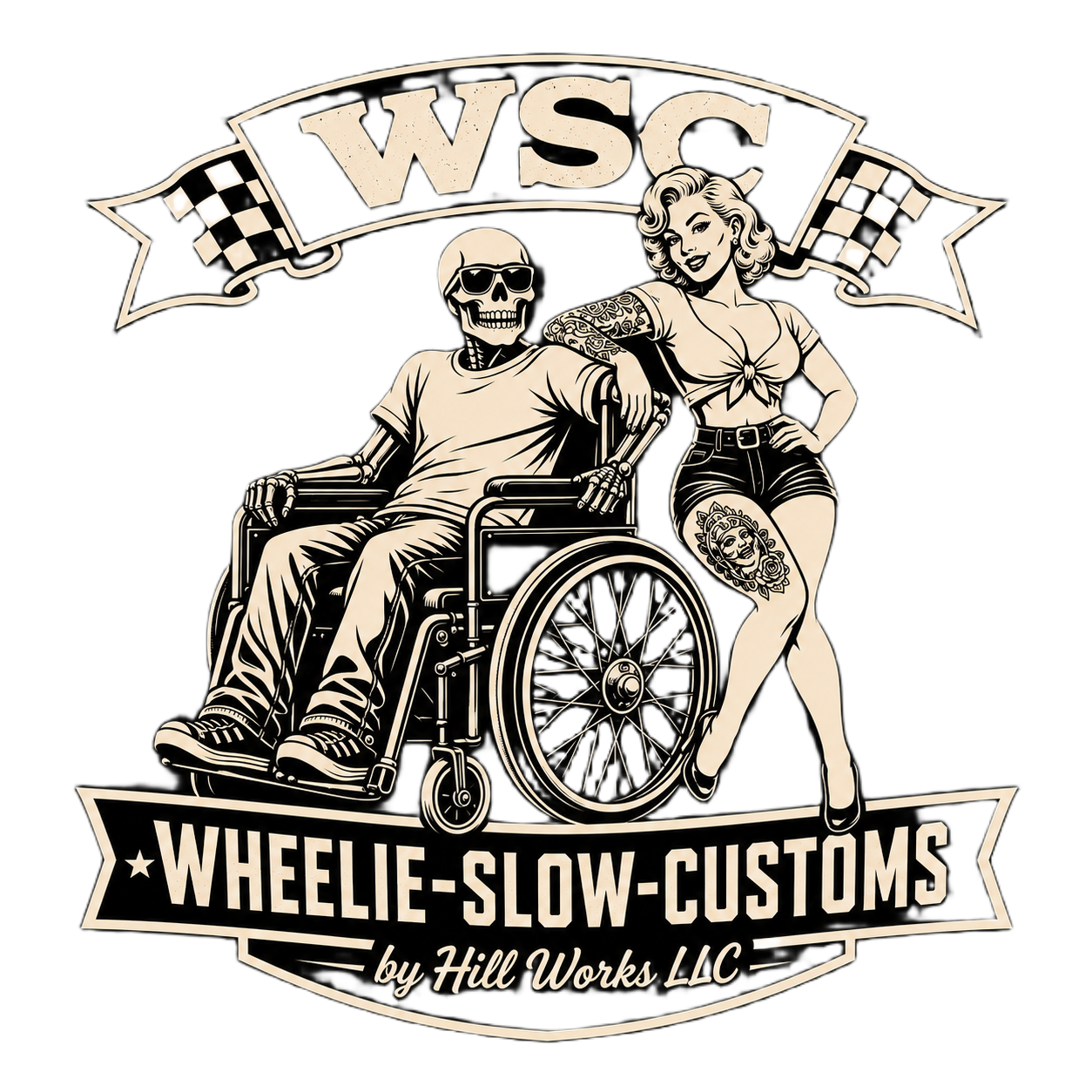 Wheelie-Slow-Customs logo