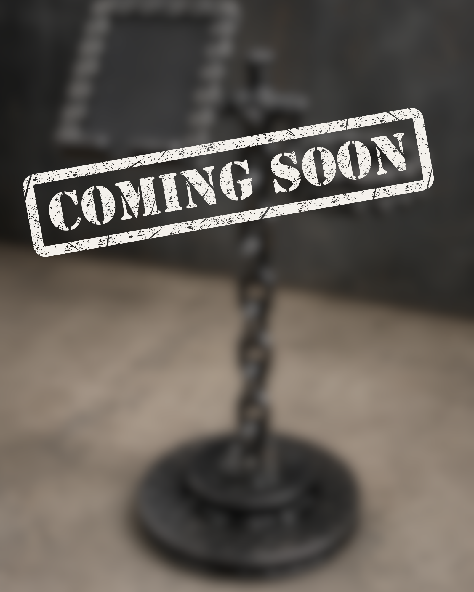 Blurred preview of an upcoming custom tattoo client stand by Hill Works LLC